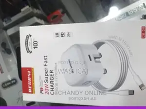 Apple 20W UK USB-C Fast-Charge Adapter