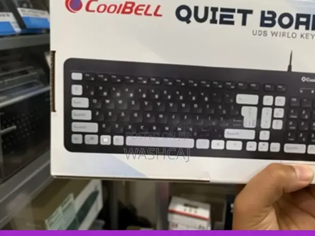 Coolbell Quiet Board USB Wired Keyboard - 1