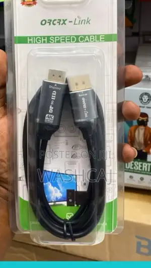 Kebo ya DisplayPort kwenda HDMI 1.8m 4K