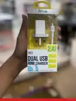 Dual USB-C Home Charger 2.4A Output - 1