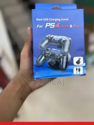 Dual USB Charging Station for PS4 Slim & Pro