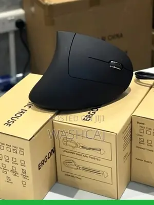 Ergonomic Wireless Rechargeable Bluetooth Mouse
