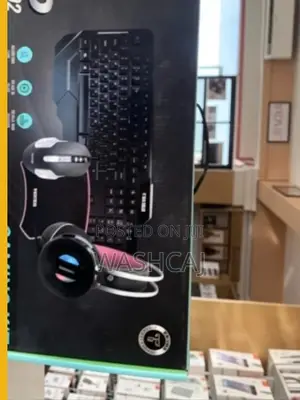 GK502 Gaming Kit: Keyboard, Mouse, Headset, Mouse Pad