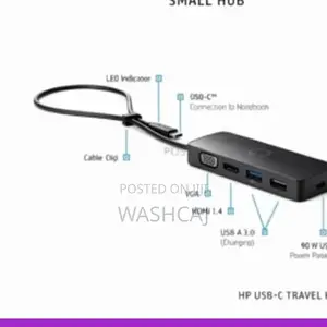 HP 5-in-1 USB-C Docking Station (HDMI, VGA, 2x USB 3.0)