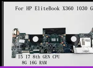 Motherboard ya HP Elitebook x360 1030 G4 L75101-001 Intel i5