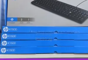 HP Optical Wired Keyboard - Brand New