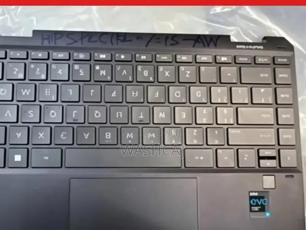 Kibodi ya HP Spectre x360 Gen 11 na Palmrest - 1