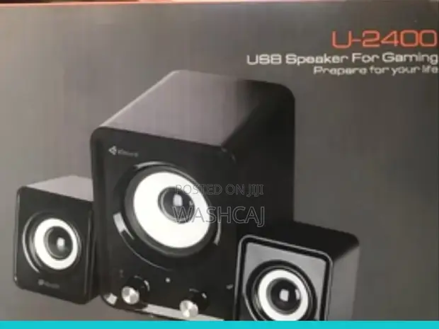 Kisonli U-2400 USB Speaker kwa Michezo - 1