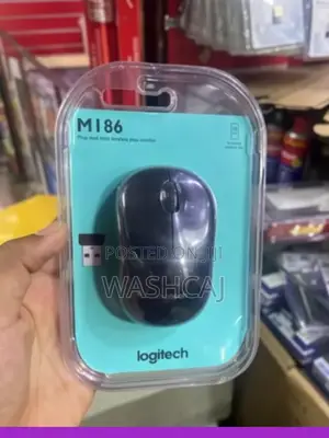 Logitech M186 Wireless Mouse - Brand New