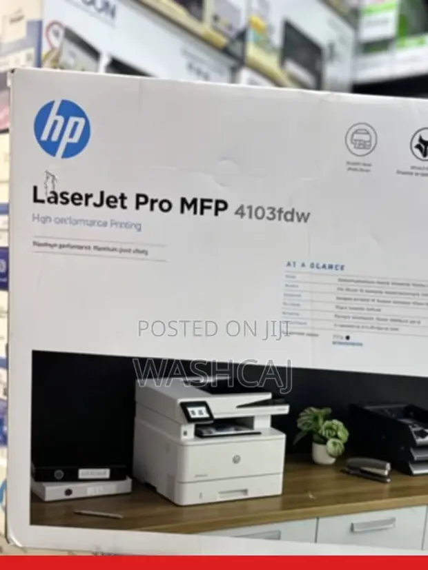 HP LaserJet Pro MFP 4103fdw Printer - 1