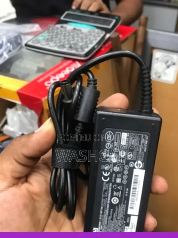 Chaja ya Laptop ya HP Adapter 19V, 4.74A Big Pin - 1