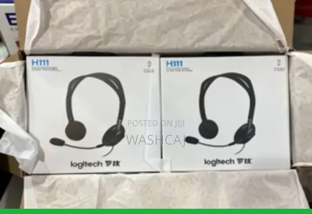 Logitech H111 Original Single Pin Headset - 1