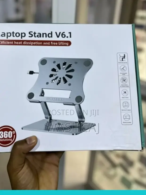 Metal Folding Laptop Stand V6.1 with Cooling System - 1