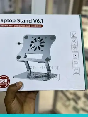 Metal Folding Laptop Stand V6.1 with Cooling System