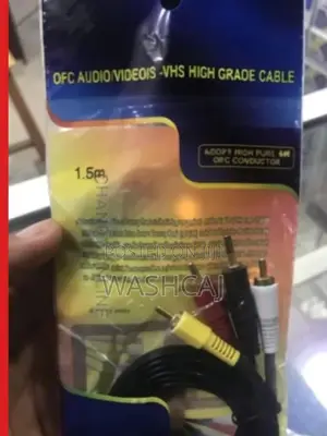 OFC Audio/Video Cable 3.5mm Stereo to 2x RCA