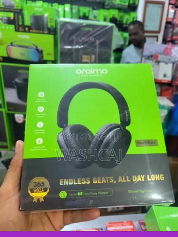 Oraimo BoomPop Lite Headphones - 65 Hours Playtime - 1