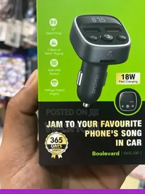Oraimo Car Bluetooth Modulator Boulevard na USB Mbili