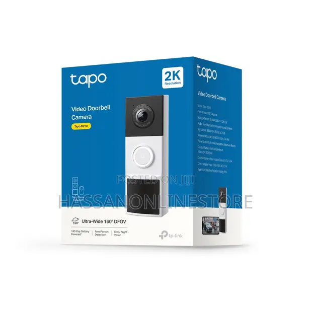 TP-Link Tapo D210 Video Doorbell Camera - 1