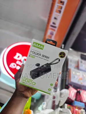Portable Power Bank 5000mAh - Black