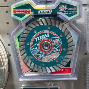 TOTAL Turbo Diamond Disc - 115mm (4-1/2")
