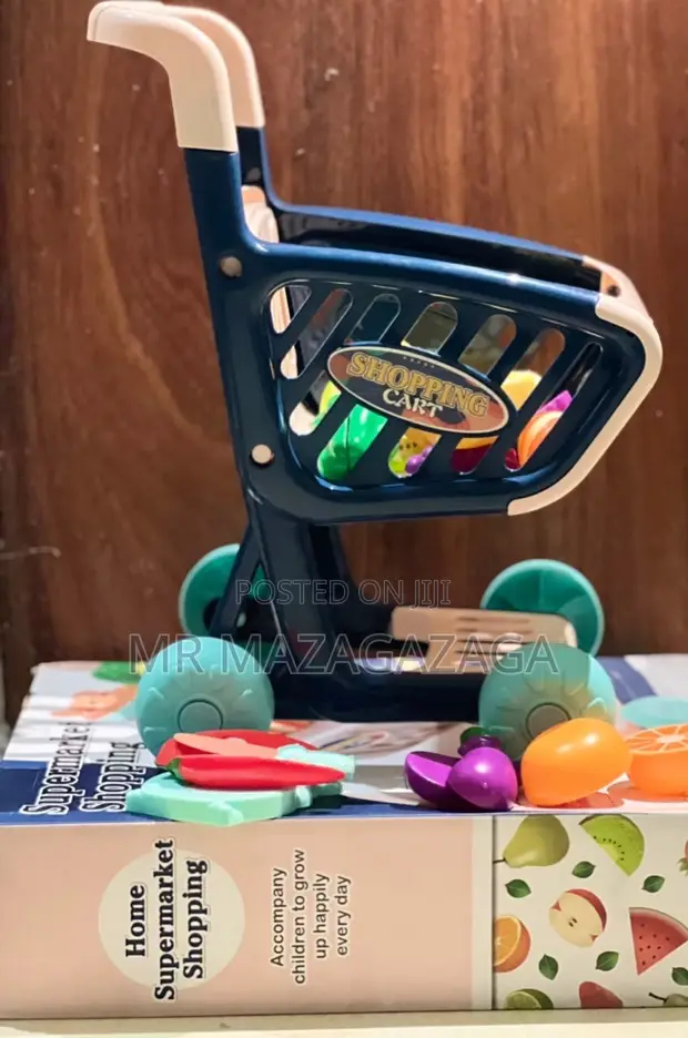 Kids Mini Shopping Cart Toy - 1