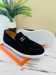 Hermes Classic Simple Leather Shoes - 2