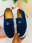 Hermes Classic Simple Leather Shoes - 3