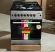 EvoQ 58x58cm Cooker: 3 Gas + 1 Electric Burner, 63L Oven - 2
