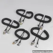 Micro HDMI to HDMI Coiled Cable | 60Hz Flexible Spiral - 4