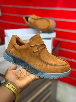 Men's Clarks Leather Shoes - 3 Colors Available