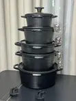 Sufuria Full Set - Non-Stick Stainless Steel - 3