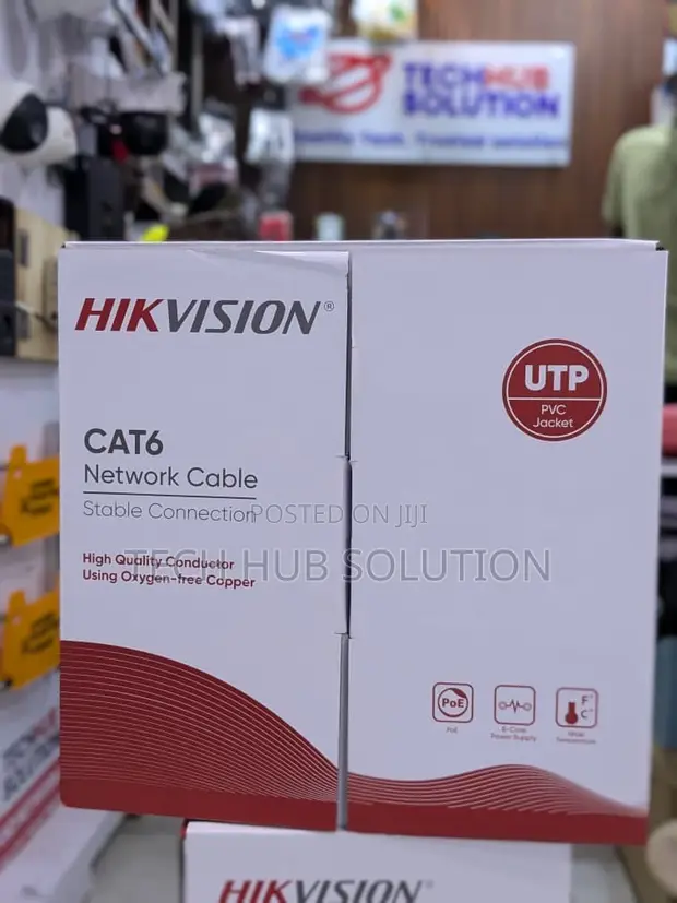 Hikvision CAT6 Network Cable Ethernet LAN Cable - 1