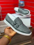Ecco Men's Casual Leather Loafers - New Original - 3