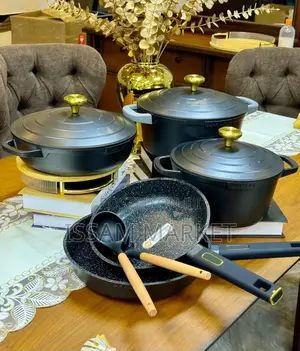Stainless Steel Sufuria Full Set
