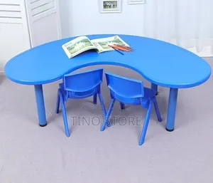 Half Moon Nursery Table - Heavy Duty Plastic