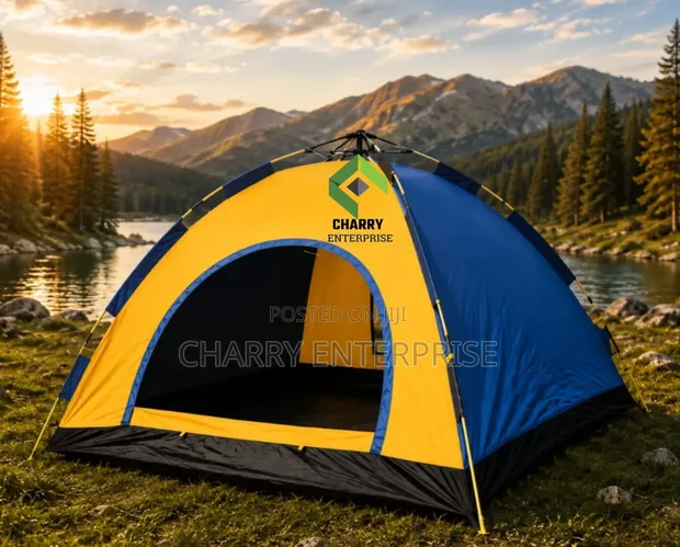 Portable Waterproof Camping Tent (4 People) - 1