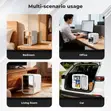 Mini Fridge 220V Home / 12V Car with Makeup Mirror & LED Light - 5