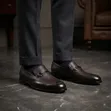 Viatu vya Dior vya Kiume vya Ngozi vya Moccasins - 5