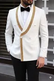 Men's White Suit Stock - 3