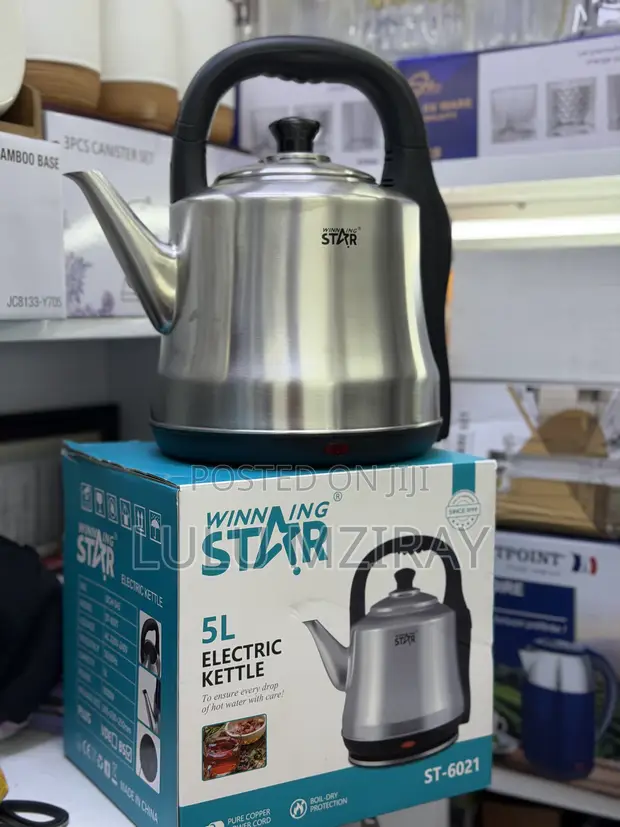 Winning Star Kettle ya Maji ya Umeme 5L - 1