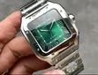Santos de Cartier - Silver & Navy Gold - 5