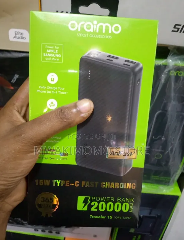 Oraimo Traveler 15 Power Bank 20000mAh - 1