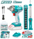TOTAL 20V Cordless 2-in-1 Combo Kit (Impact Wrench & Work Light) - 1