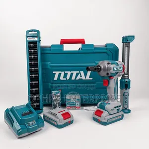 TOTAL 20V Cordless 2-in-1 Combo Kit (Impact Wrench & Work Light)