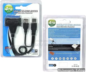 CASE USB 3.0 to SATA Adapter Cable for 2.5" HDD/SSD (Up to 4TB)