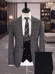 VINSTILO Italian Draft Suit - Gray - 1