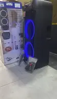 Alitop UBL-D12 Rechargeable Speaker 80000W with 2 Wireless Mics - 1