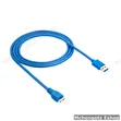 USB 3.0 Micro External Hard Drive Cable 1m (Blue) - 2