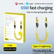 4-in-1 Fast Charging Spring Data Cable - 3