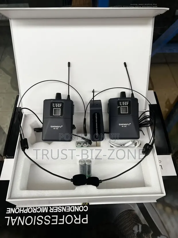 Brand New Double Wireless Microphone Set - 1